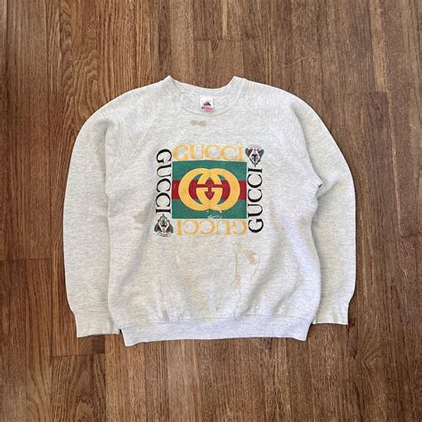 vintage bootleg gucci sweatshirt